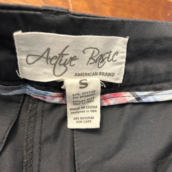 Active Basic Grey Cotton Shorts - Picture 3 of 3